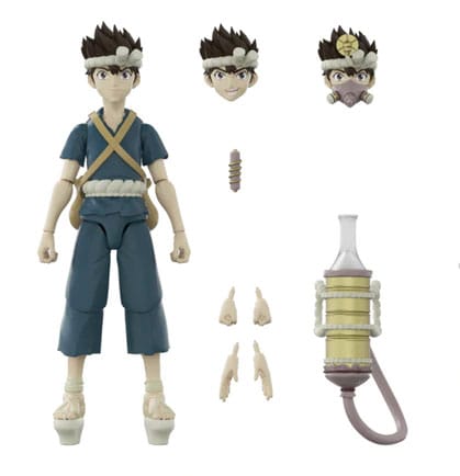 Dr. Stone Action Figure Chrome - Damaged packaging