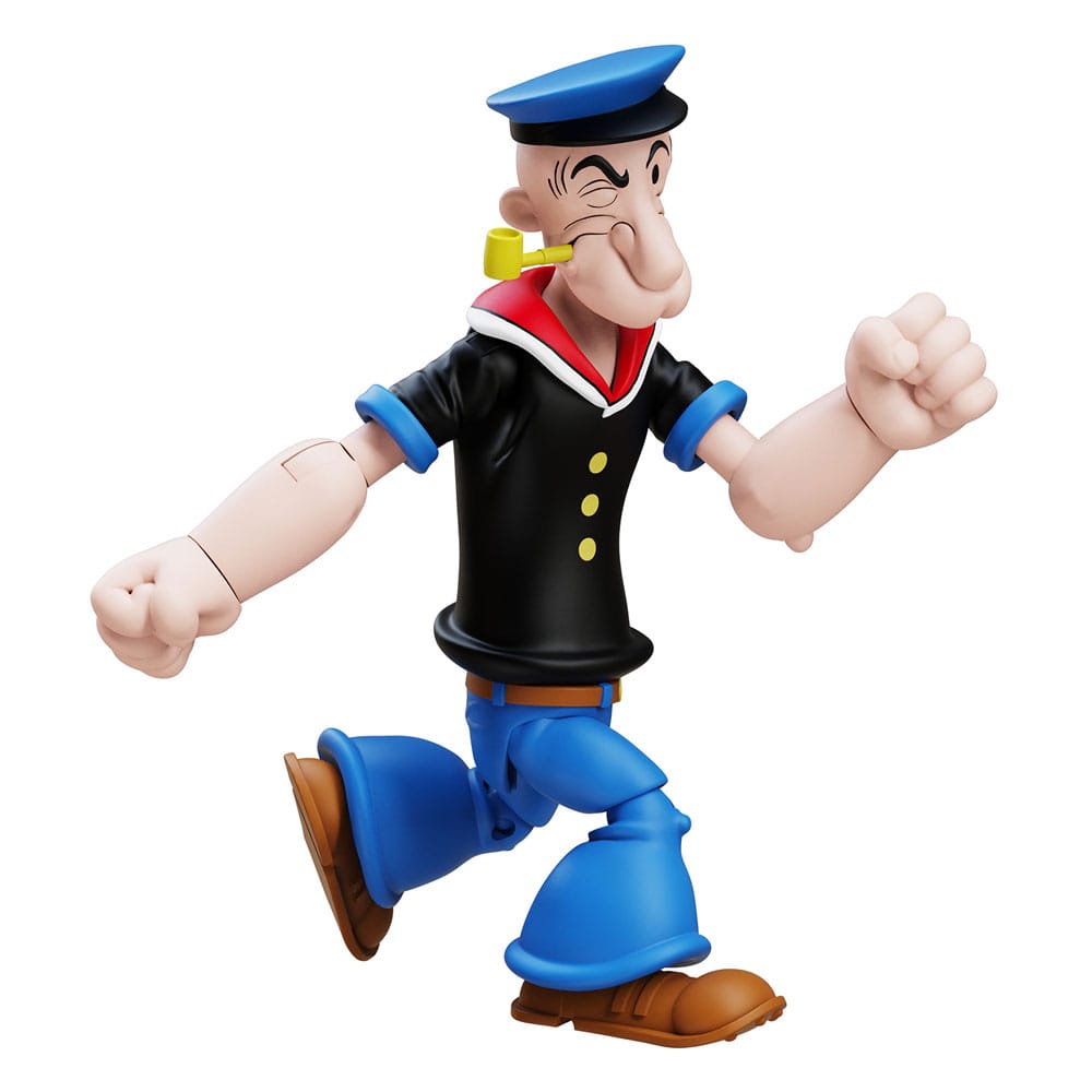 Popeye Actionfigur Wave 03 Popeye 1. Auftritt Schwarzes Hemd