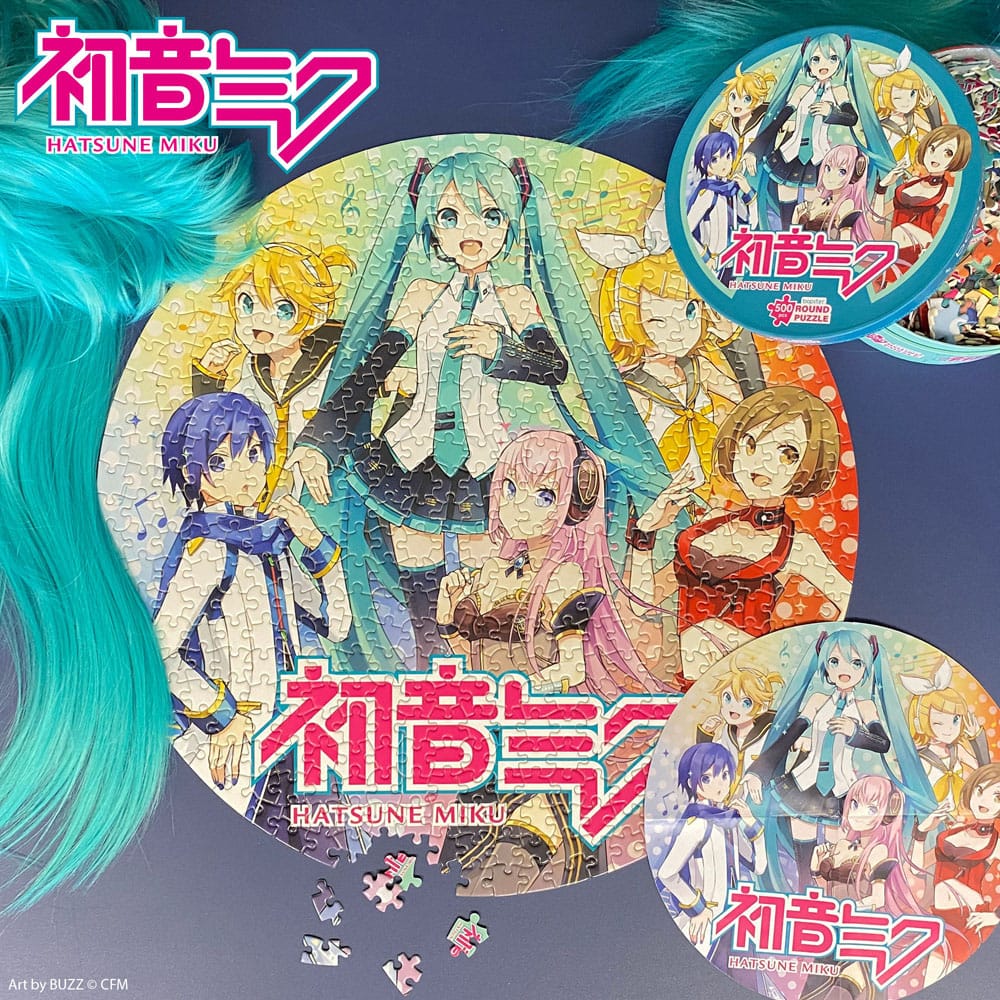 Hatsune Miku Jigsaw Puzzle Round 500 Pieces