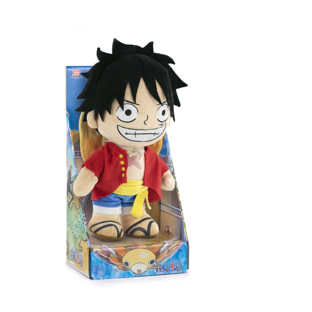 One Piece Plush Figure Luffy (cardboard display) 28 cm