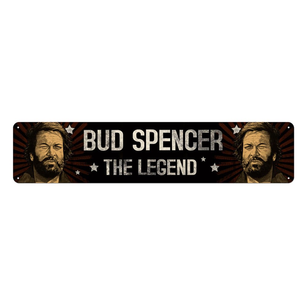 Bid Spencer Blechschild The Legend 46 x 10 cm