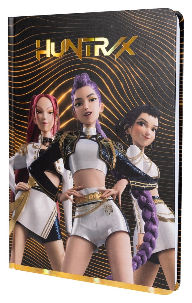 KPop Demon Hunters A5 Notebook Golden