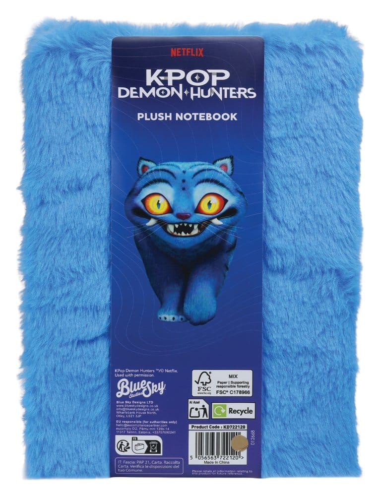 KPop Demon Hunters A5 Notebook Derpy Plush