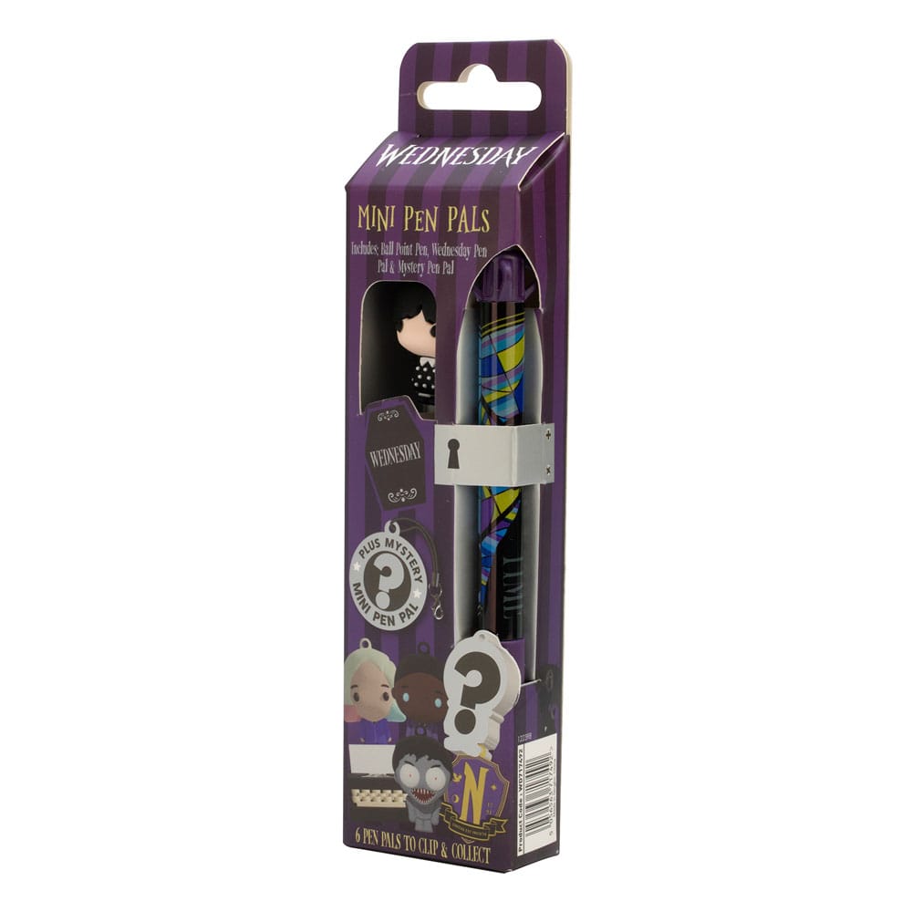 Wednesday Mini Pen Pal Pen & Pen Dangler Set