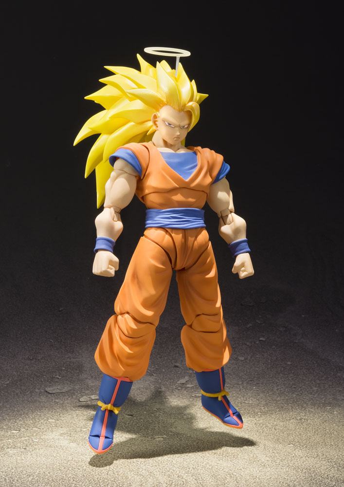 Dragon Ball Z SH Figuarts Actionfigur SSJ 3 Son Goku 16 cm