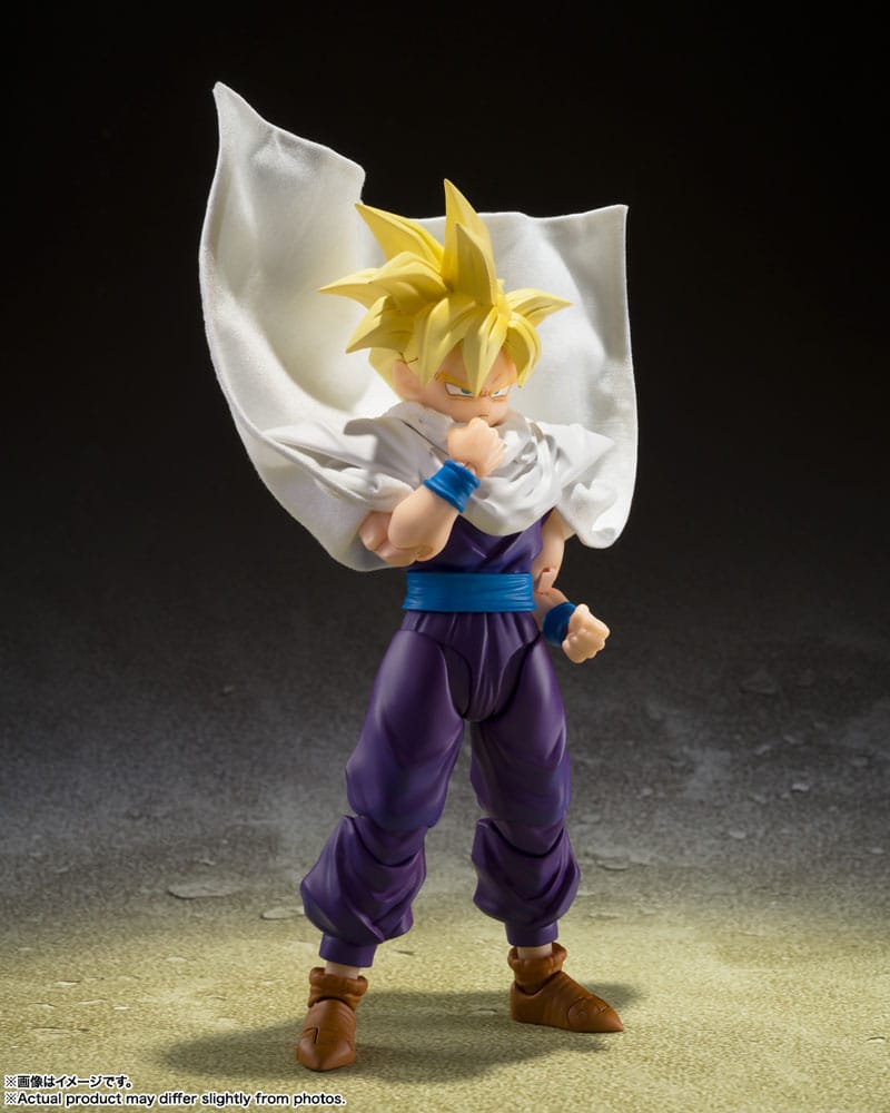 Dragon Ball Z S.H. Figuarts Action Figure Super Saiyan Son Gohan - The Warrior Who Surpassed Goku 11 cm