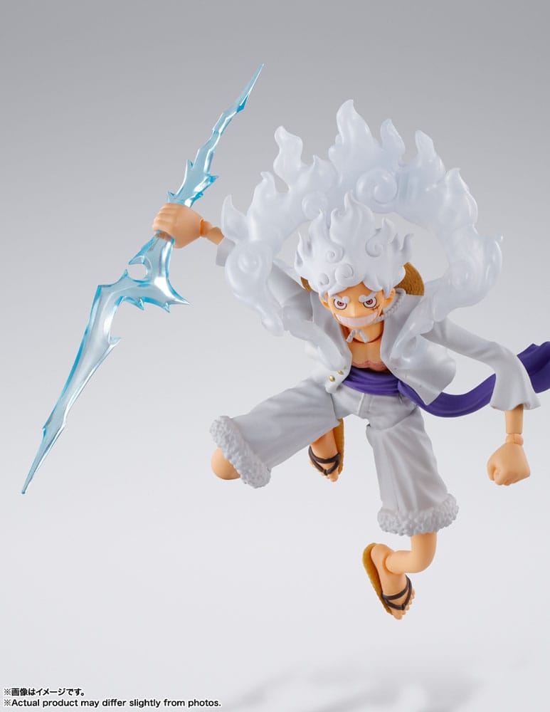 One Piece Z SH Figuarts Action Figure Monkey D. Luffy Gear 5 15 cm