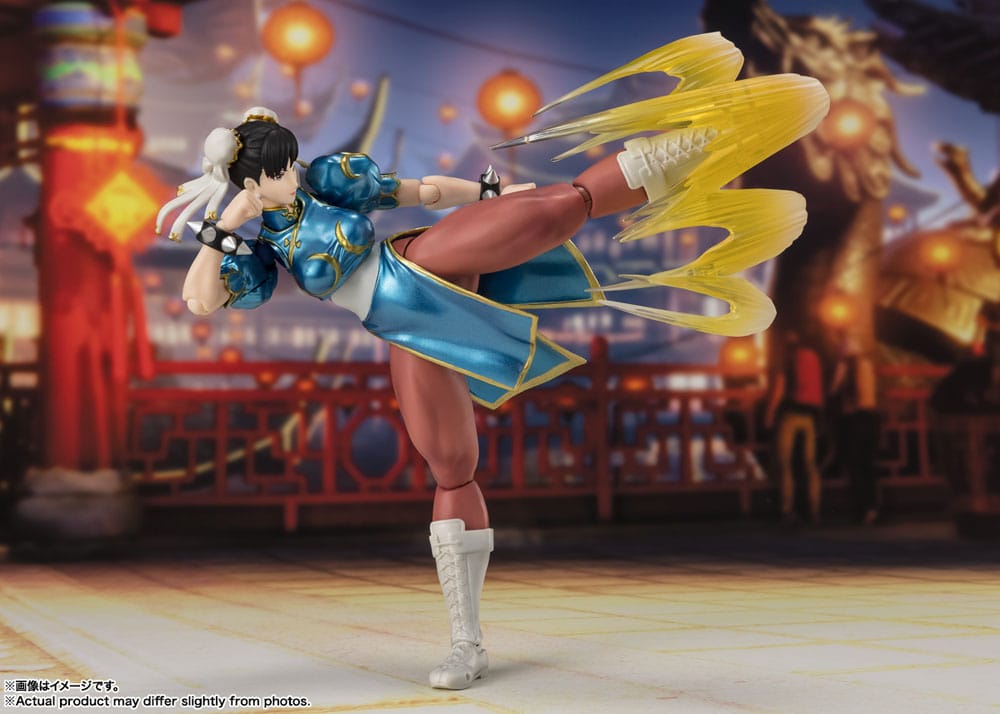 Street Fighter SH Figuarts Actionfigur Chun-Li (Outfit 2) 15 cm