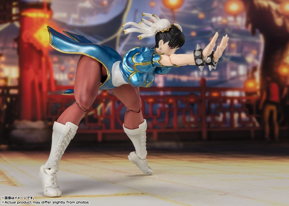 Street Fighter SH Figuarts Actionfigur Chun-Li (Outfit 2) 15 cm