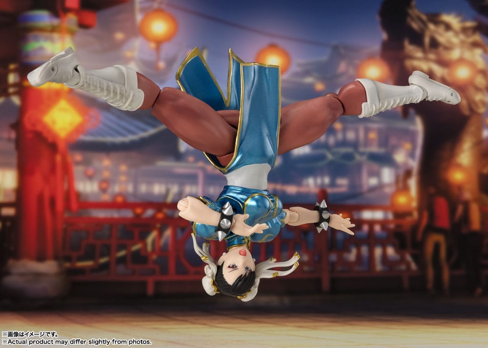 Street Fighter SH Figuarts Actionfigur Chun-Li (Outfit 2) 15 cm