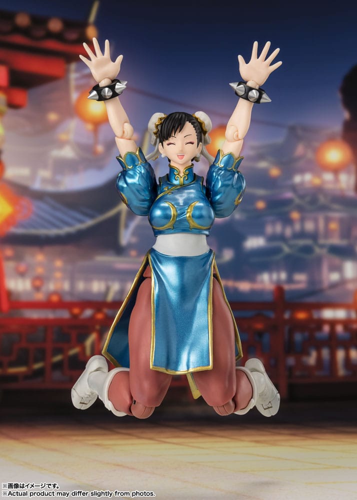 Street Fighter SH Figuarts Actionfigur Chun-Li (Outfit 2) 15 cm