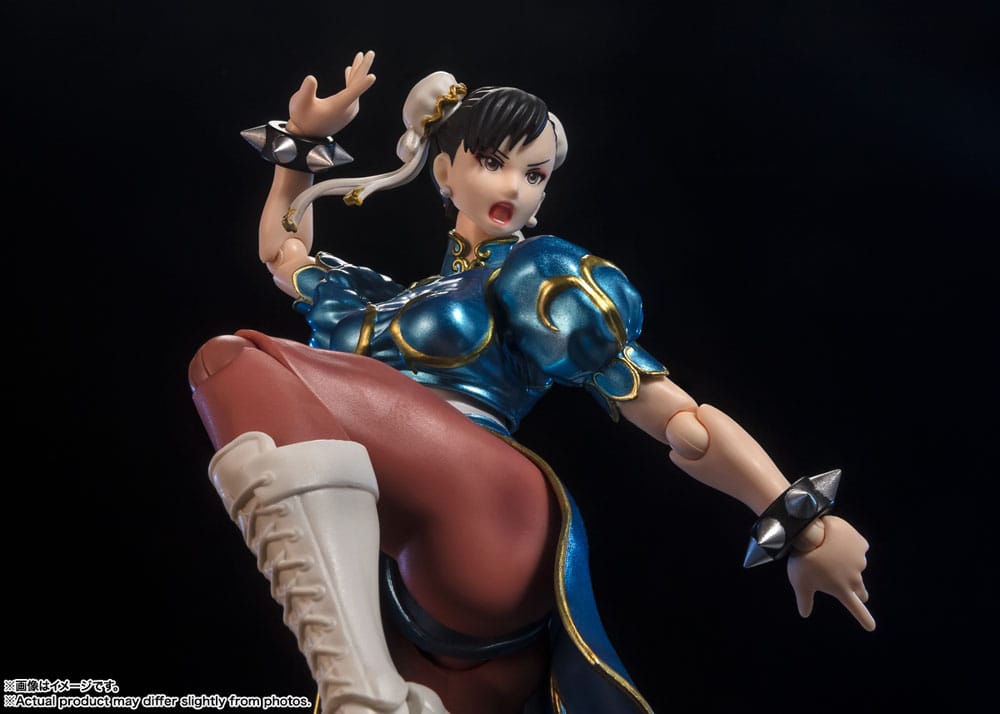Street Fighter SH Figuarts Actionfigur Chun-Li (Outfit 2) 15 cm