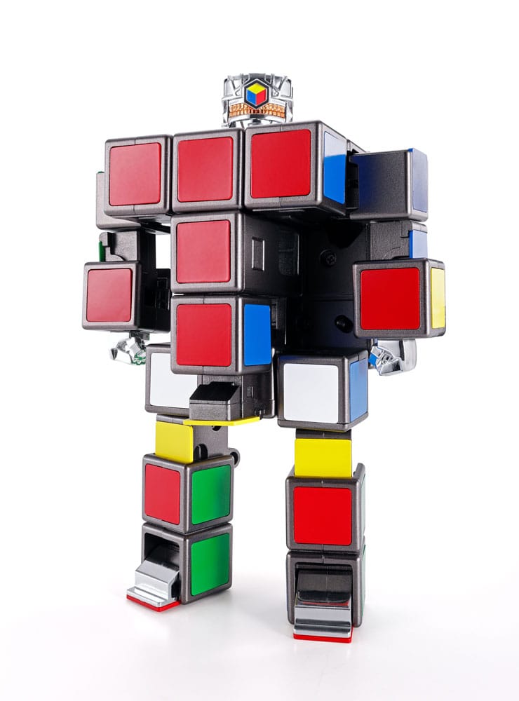 Rubik's Cube Soul of Chogokin Diecast Actionfigur Rubik's Cube Robo 15 cm