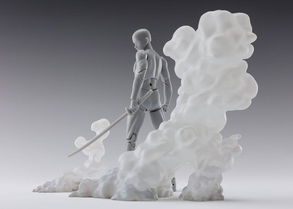 Tamashii-Effekt-Actionfiguren-Zubehör, rauchweiße Version für SHFiguarts