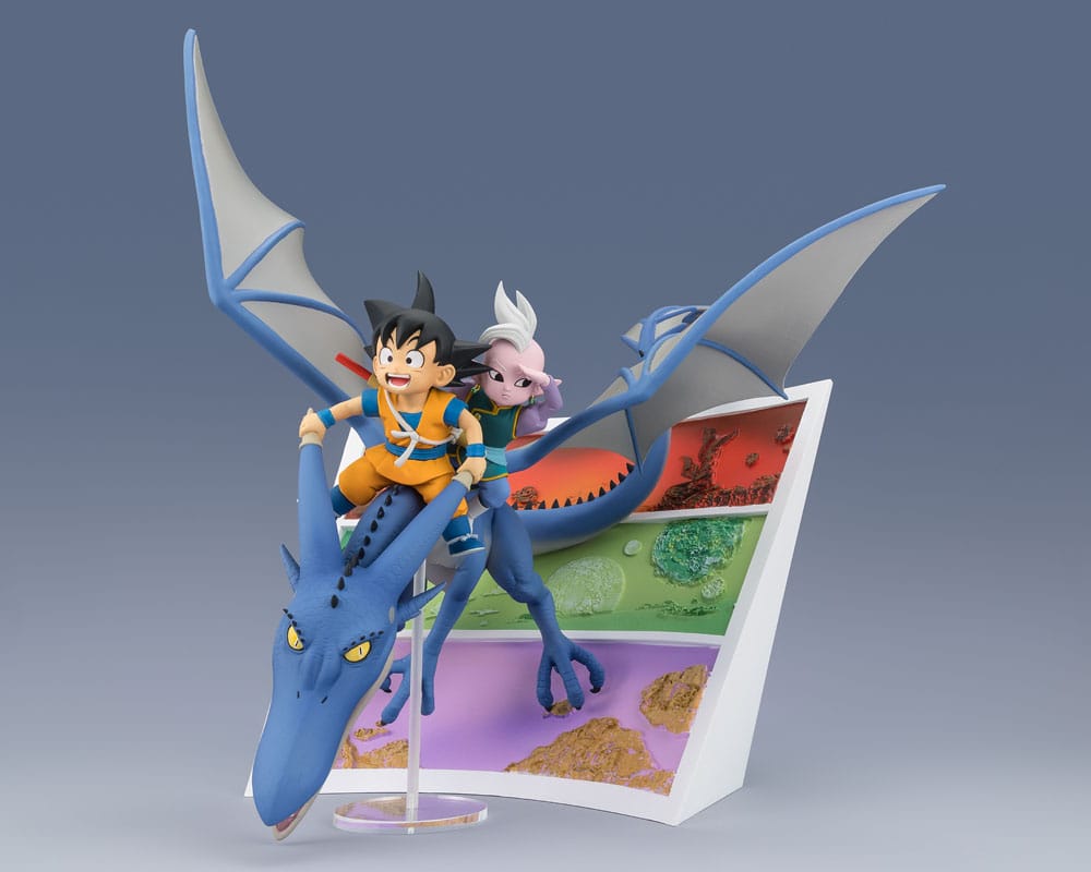 Dragon Ball Figuarts ZERO PVC Statue Son Goku (mini) & Supreme Kai (mini) Welcome to the great Adventure! 23 cm