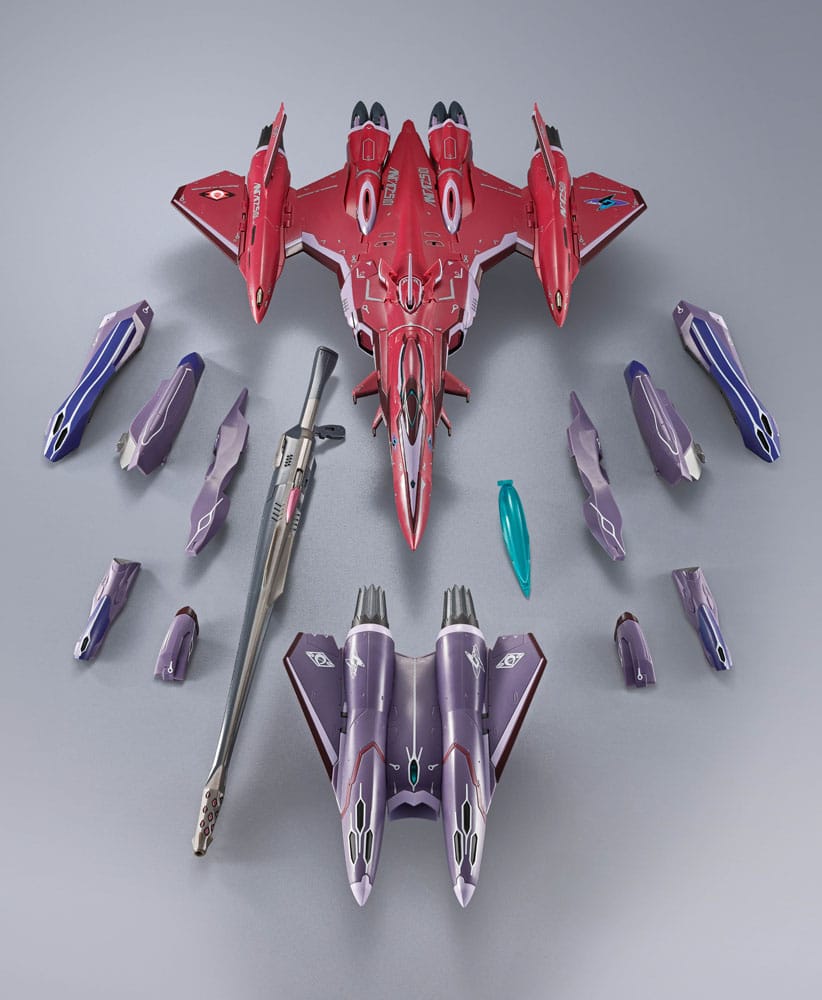 Macross Frontier DX Chogokin Action Figure VF-27 Gamma SP Super Lucifer Valkyrie Brera Sterne use Revival Ver. 25 cm