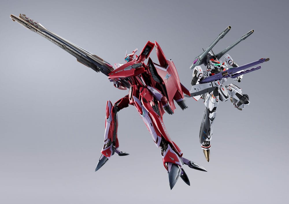 Macross Frontier DX Chogokin Action Figure VF-27 Gamma SP Super Lucifer Valkyrie Brera Sterne use Revival Ver. 25 cm