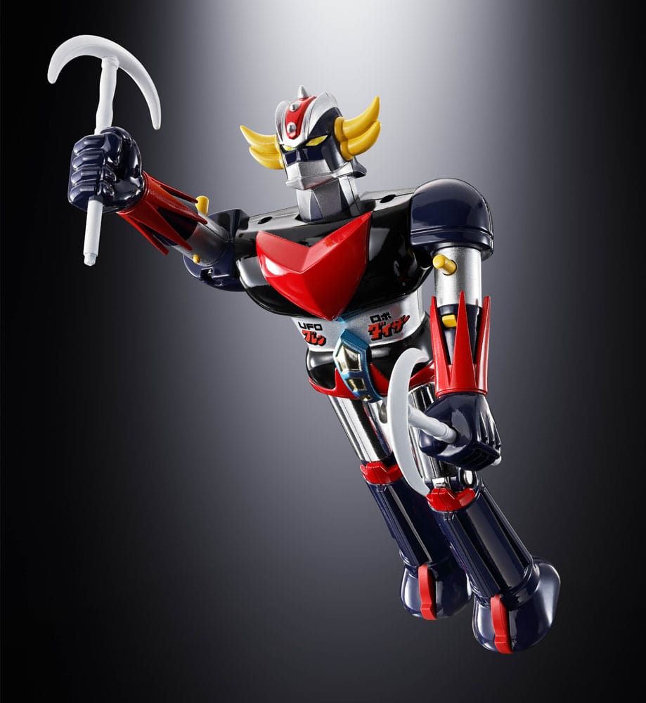 UFO Robo Grendizer Chogokin Action Figure Deluxe Grendizer & UFO Spazer 14 cm