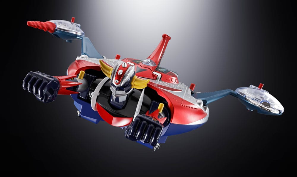 UFO Robo Grendizer Chogokin Action Figure Deluxe Grendizer & UFO Spazer 14 cm