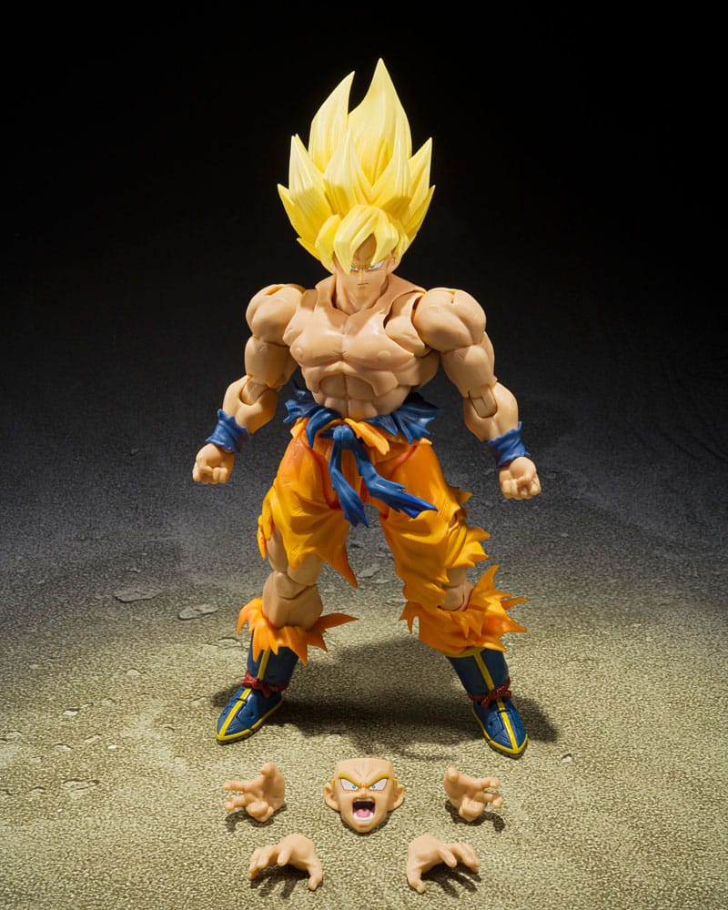 Dragon Ball S.H. Figuarts Action Figure Super Saiyan Son Goku Legendary Super Saiyan (Best Selection) 15 cm