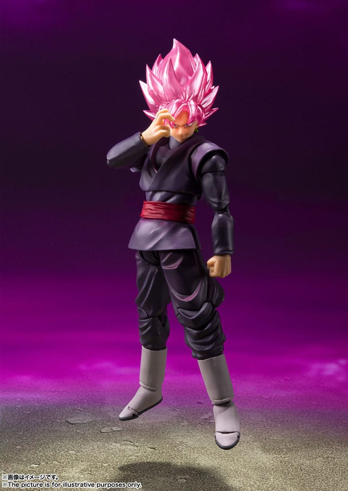 Dragon Ball Super S.H. Figuarts Action Figure Goku Black - Super Saiyan Rose Reissue 14 cm