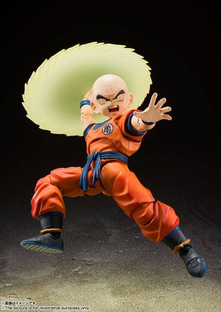 Dragon Ball Z S.H. Figuarts Action Figure Krillin-Earth's Strongest Man 12 cm