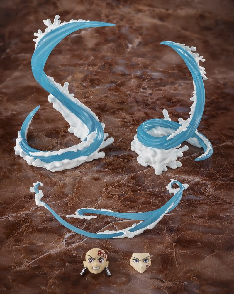 Demon Slayer: Kimetsu no Yaiba S.H. Figuarts Accessory Set Tanjiro Kamado & Giyu Tomioka Water Breathing Option Parts Set