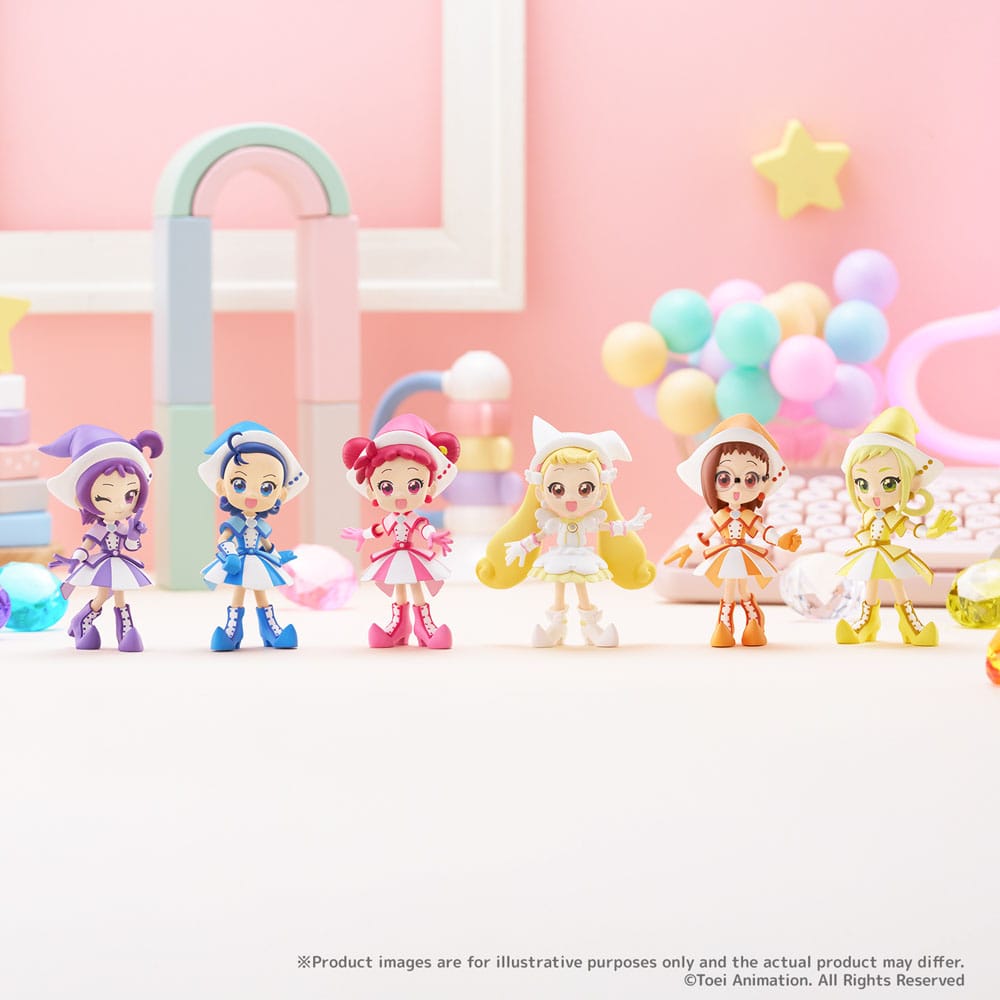Ojamajo Doremi "Dokkan!" PalVerse PVC Figures 9 cm Blind Box Assortment (6)
