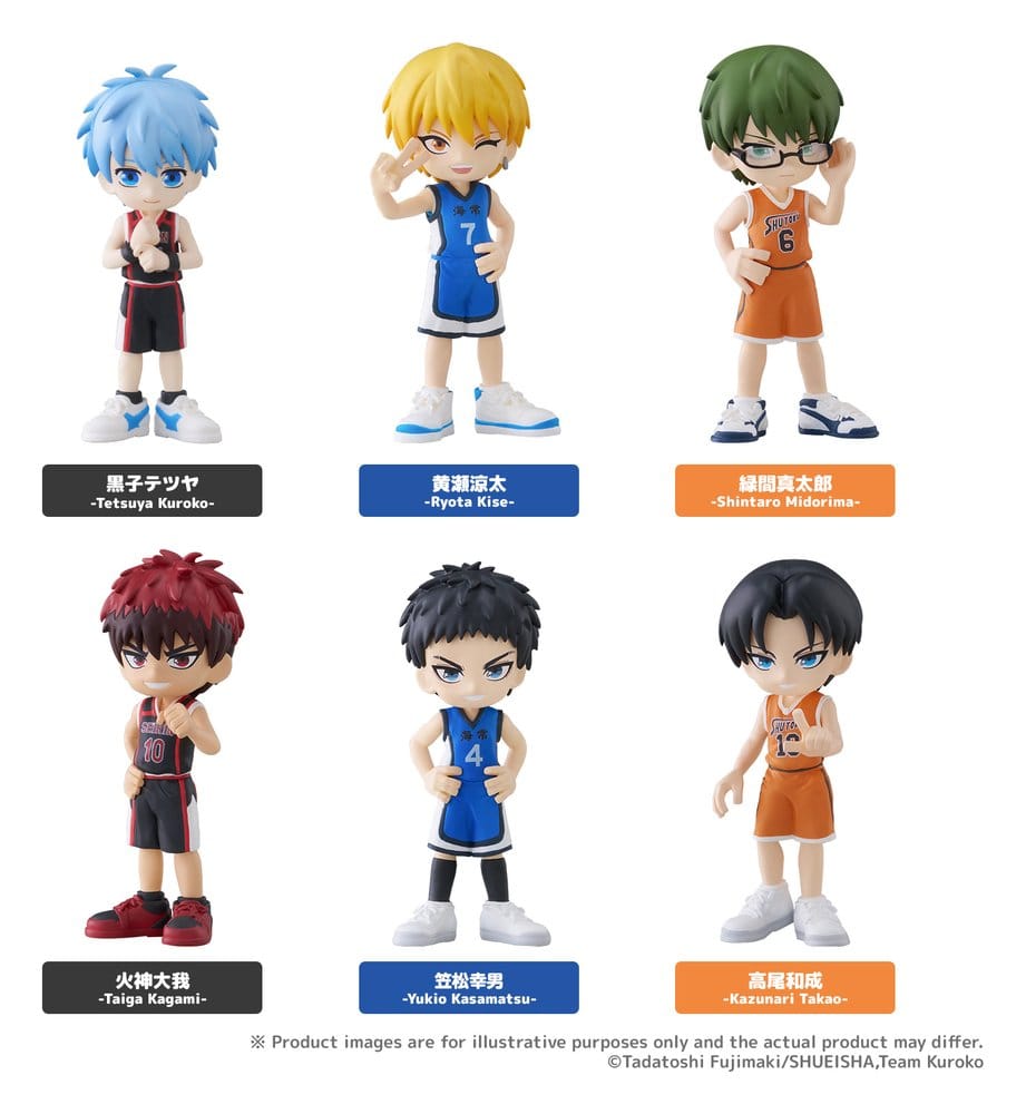 Kuroko's Basketball PalVerse Mini Figures 9 cm Blind Box Assortment (6)