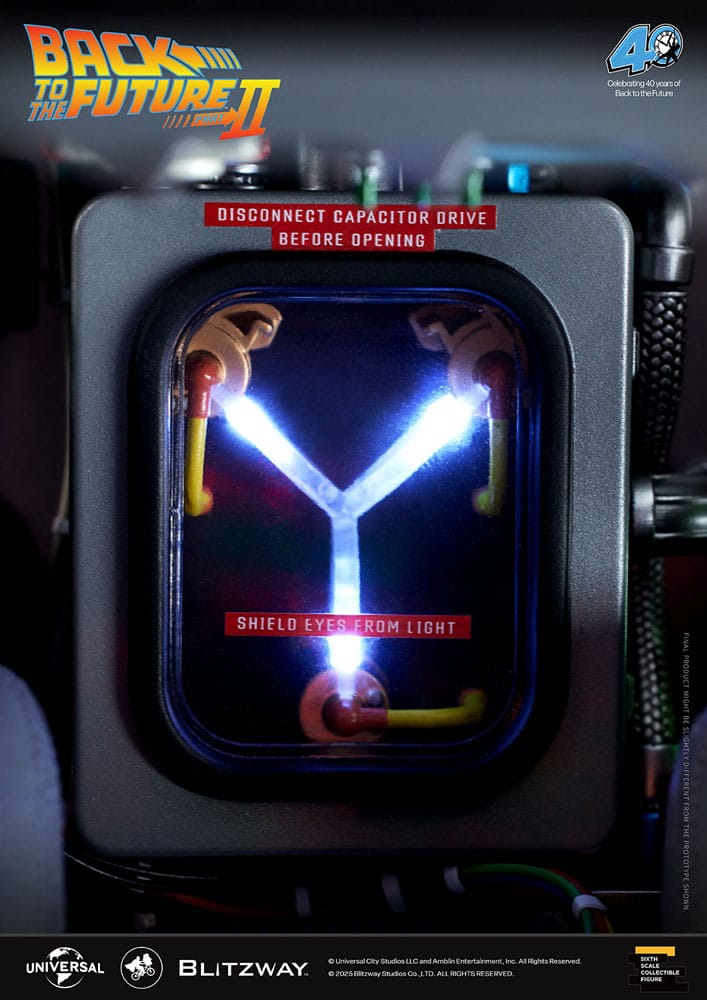 Back to the Future II Premium UMS vehicle 1/6 Time Machine 74 cm