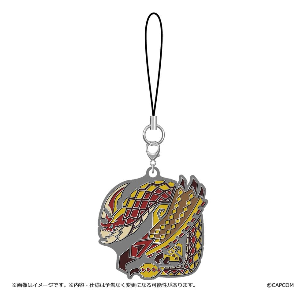 Monster Hunter Wilds Metal Keychain Monster icon Vol. 2 Blind Box Assortment (10)
