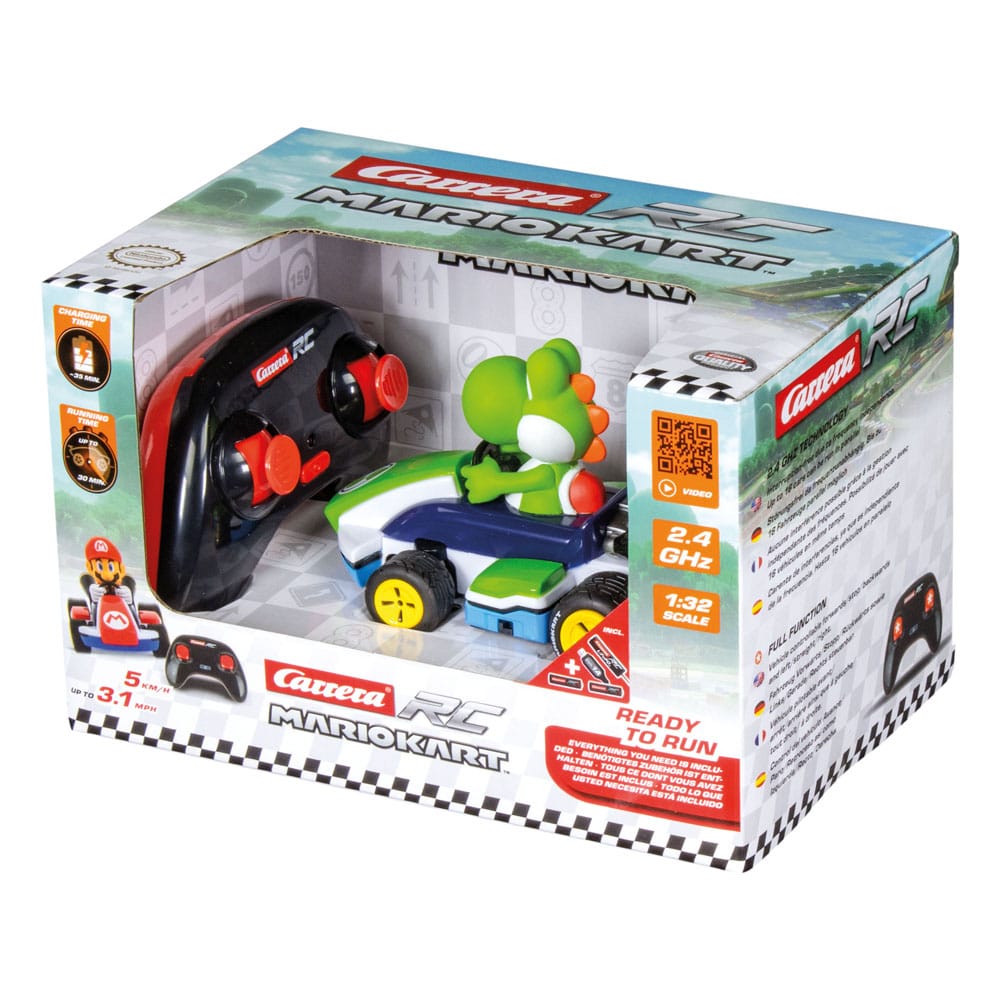 Super Mario Kart RC remote-controlled Race Kart 1/32 2.4GHz Yoshi
