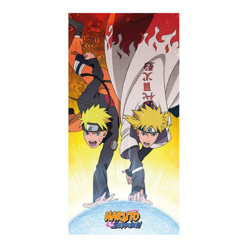 Naruto Shippuden Handtuch Premium Naruto &amp; Minato 70 x 140 cm