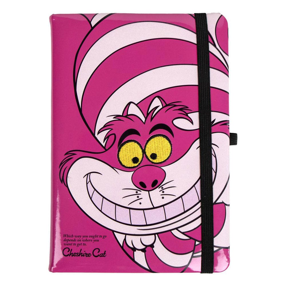 Disney Premium Notebook A5 Alice in Wonderland Cheshire Cat