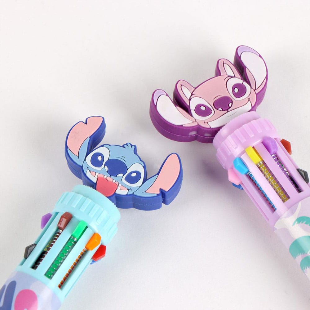 Loli & Stitch Multicoloured ball pens Display (16)