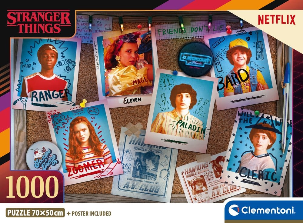 Stranger Things Jigsaw Puzzle Pictures (1000 pieces)