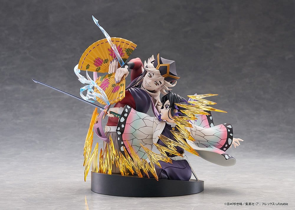 Demon Slayer: Kimetsu no Yaiba PVC Figures 2-Pack Shinobu Kocho & Doma 18 cm