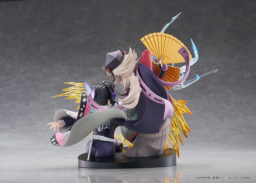 Demon Slayer: Kimetsu no Yaiba PVC Figures 2-Pack Shinobu Kocho & Doma 18 cm