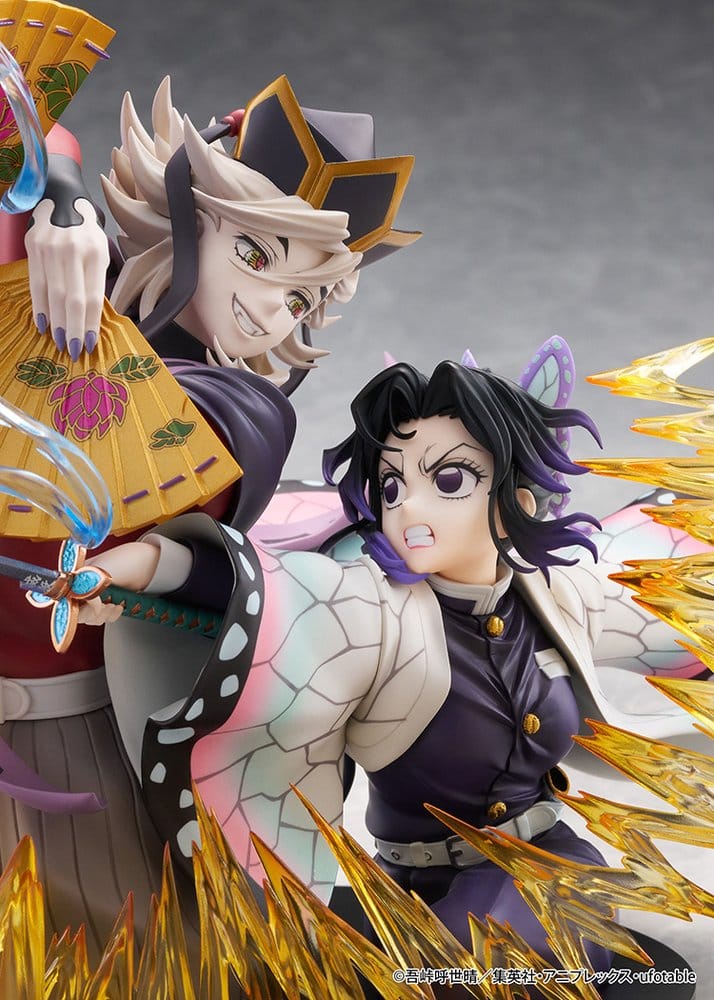 Demon Slayer: Kimetsu no Yaiba PVC Figures 2-Pack Shinobu Kocho & Doma 18 cm
