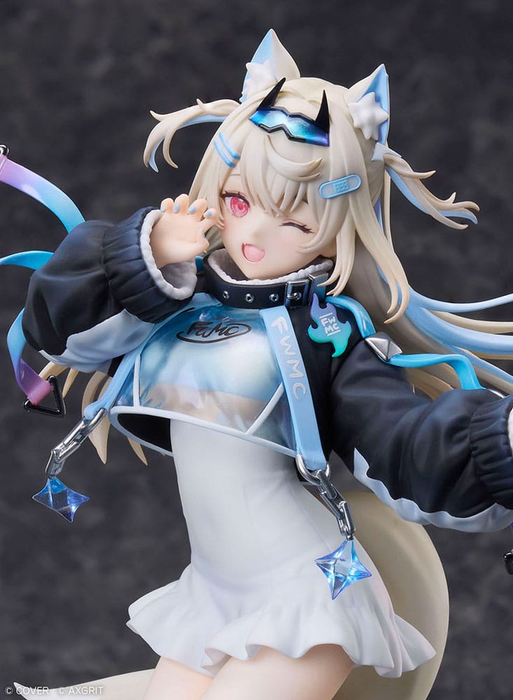 Hololive Production PVC Statue 1/7 Advent Fuwawa Abyssgard AXGRIT Ver. Standard Edition 27 cm
