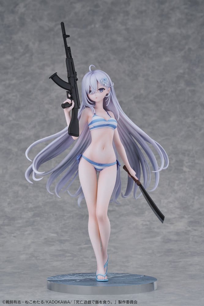 Playing Death Games to Put Food on the Table PVC Figure 1/7 Yuki 30 cm
