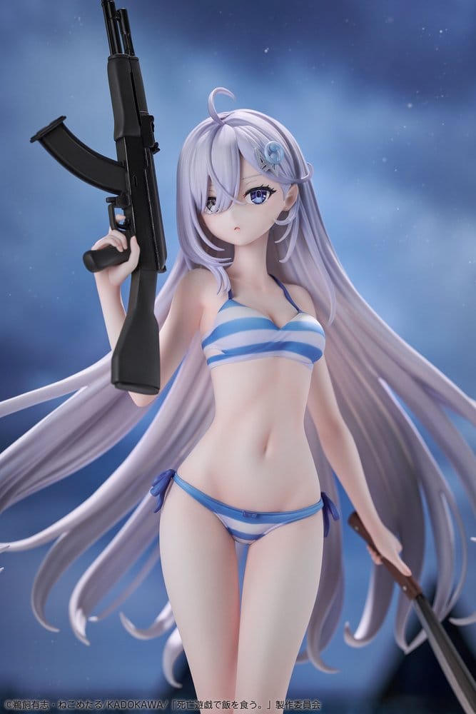 Playing Death Games to Put Food on the Table PVC Figure 1/7 Yuki 30 cm