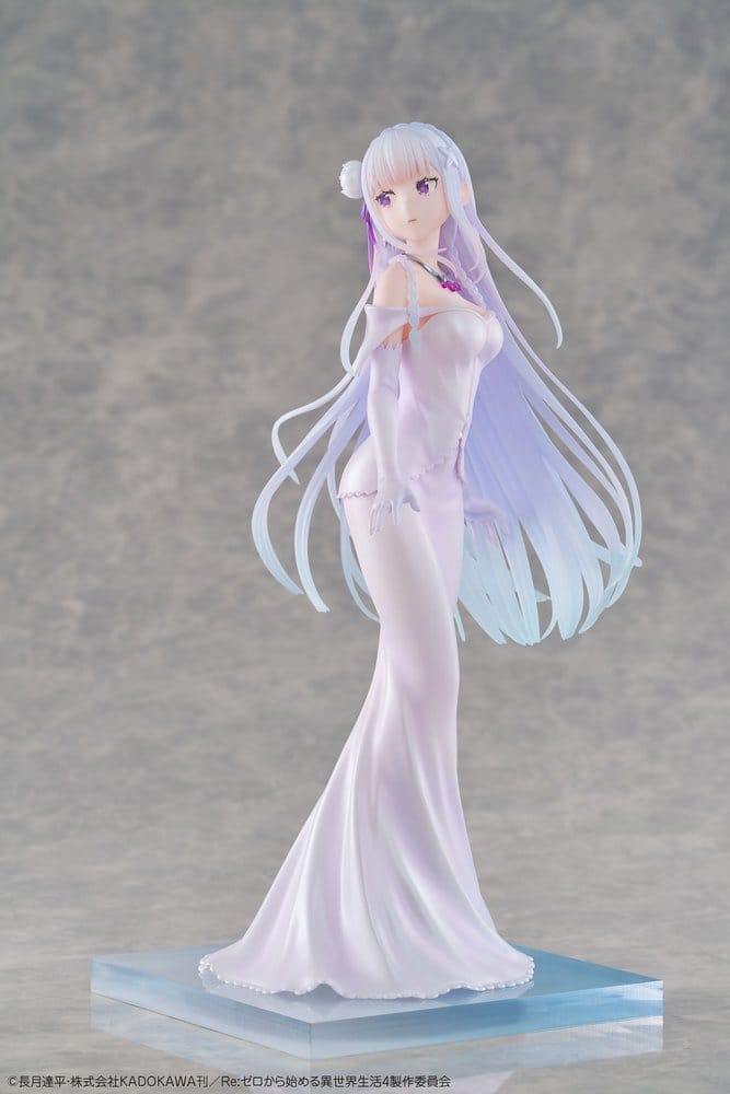 Re:ZERO -Starting Life in Another World- PVC Figure 1/7 Emilia Wedding dress Ver. 24 cm