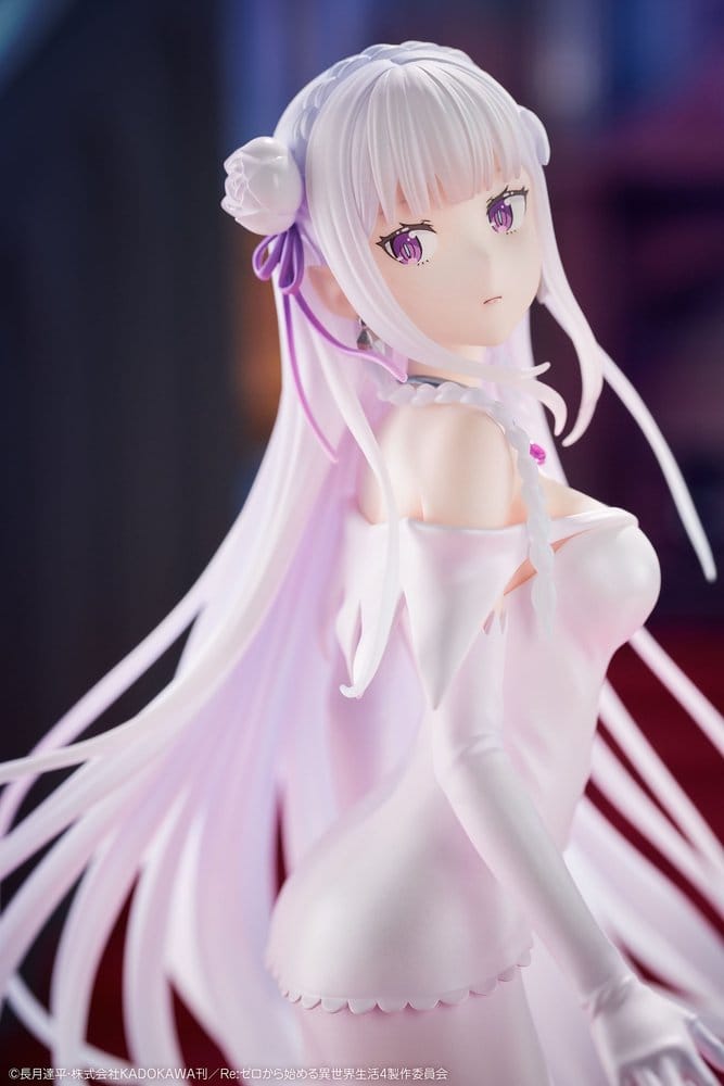 Re:ZERO -Starting Life in Another World- PVC Figure 1/7 Emilia Wedding dress Ver. 24 cm
