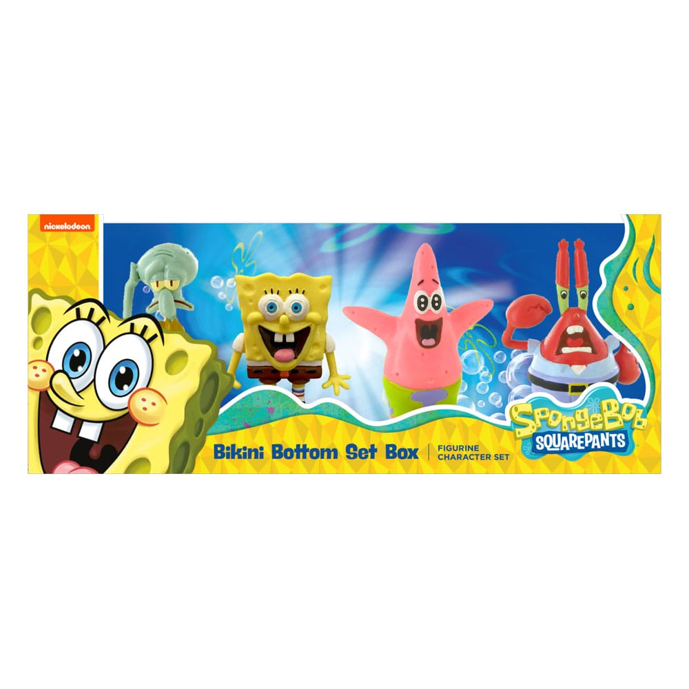 SpongeBob Squarepants Gift Box Set Mini figures (4)