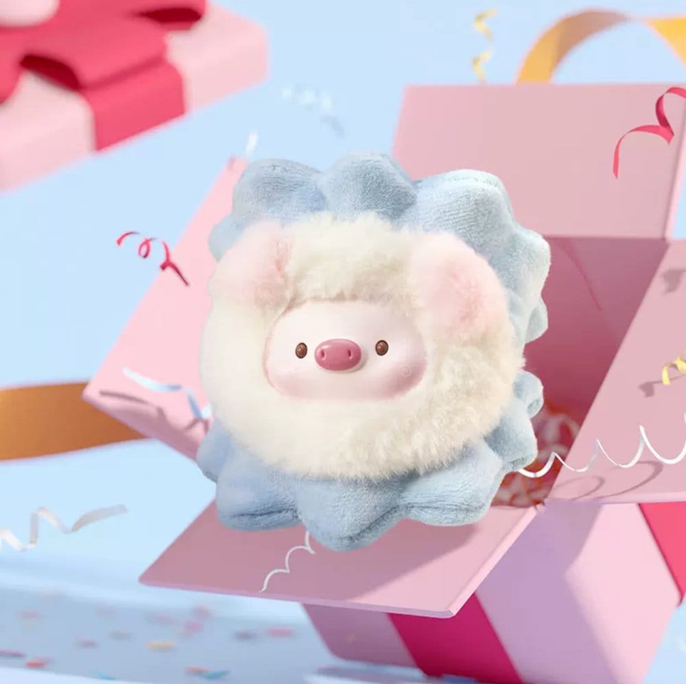 Mini GeeGeePig Plush Keychain Mini Transformations 12 cm Blind Box Display (6)