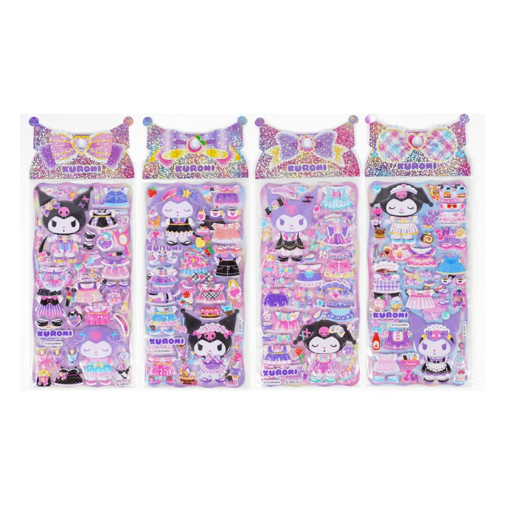 Hello Kitty and Friends Sticker Kuromi Puffy Assortment (20)