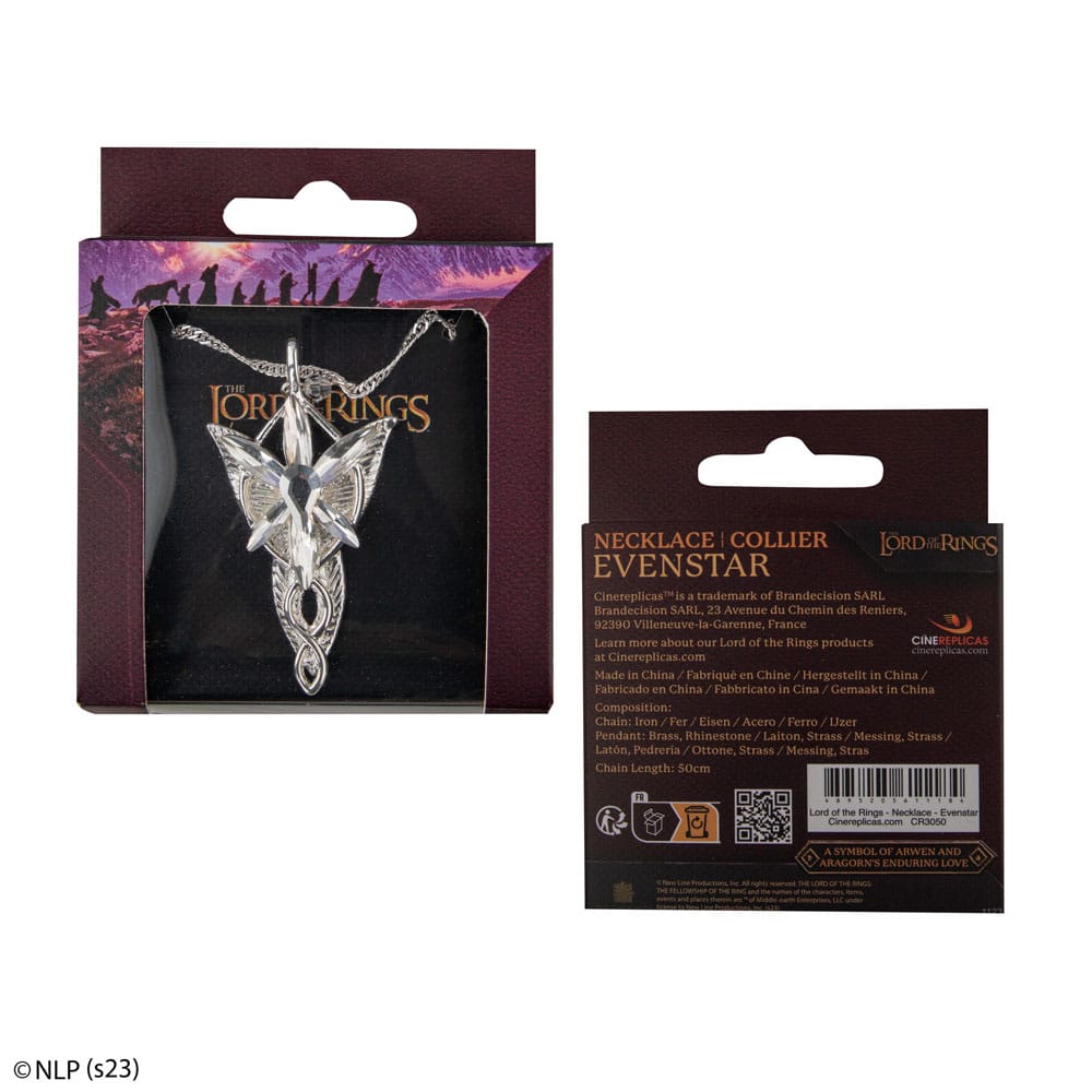 Herr der Ringe Halskette mit Anhänger Abendstern