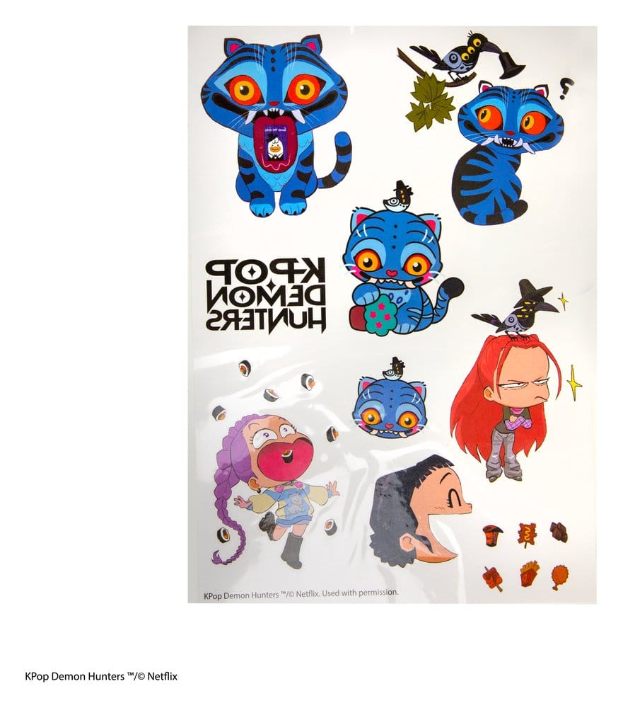 KPop Demon Hunters Tattoo Stickers KPop Demon Hunters