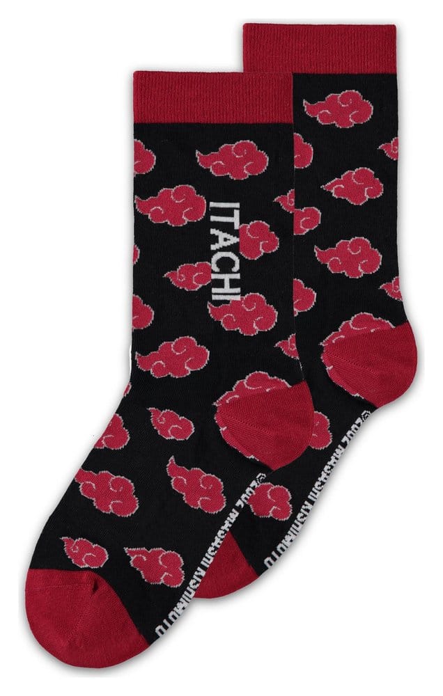 Naruto Socks Sasuke, Kakashi, Itachi 3-Pack 43-46